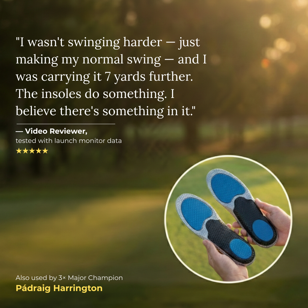 Baremotion Golf Insoles Carbon Pro